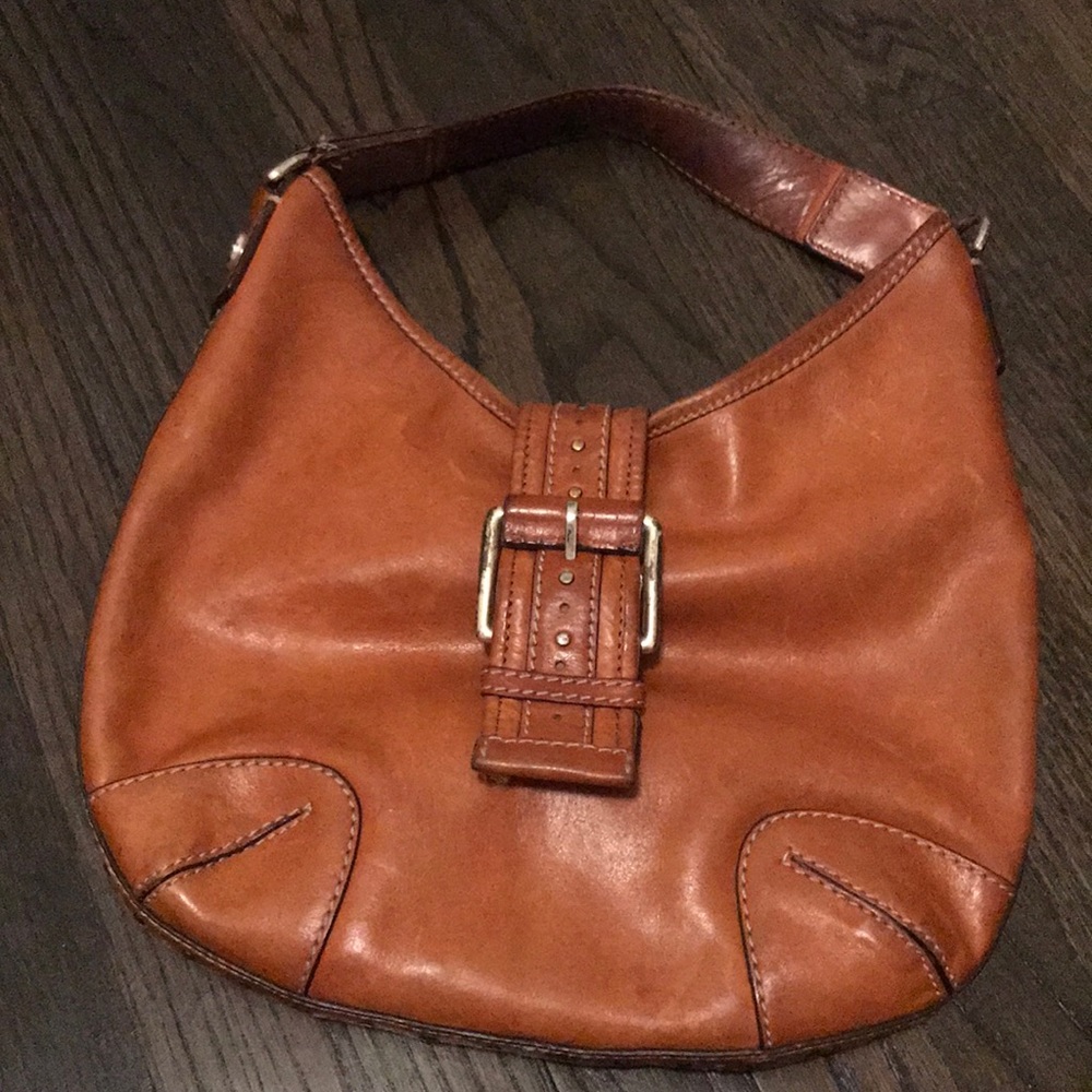 Michael Kors Cognac Leather Purse